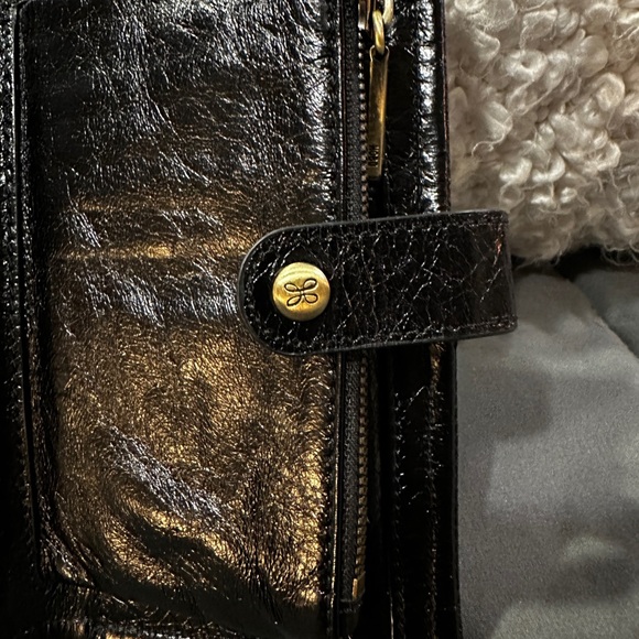 Hobo Black Patent Leather Wallet - Picture 9 of 16